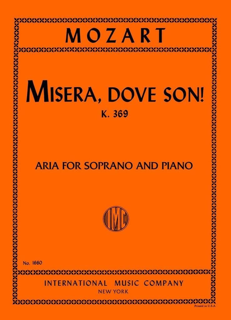 Misera Dove Son K 369 (Sop)